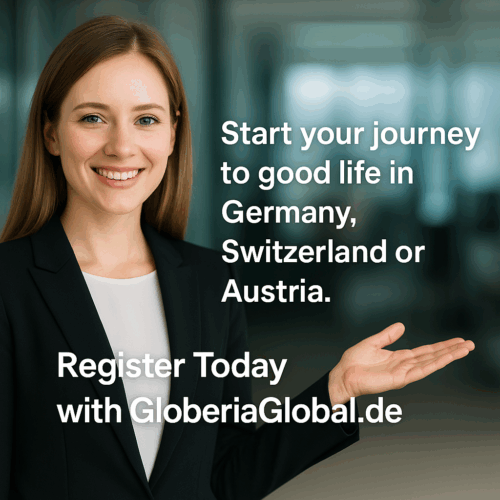 Register with GloberiaGlobal